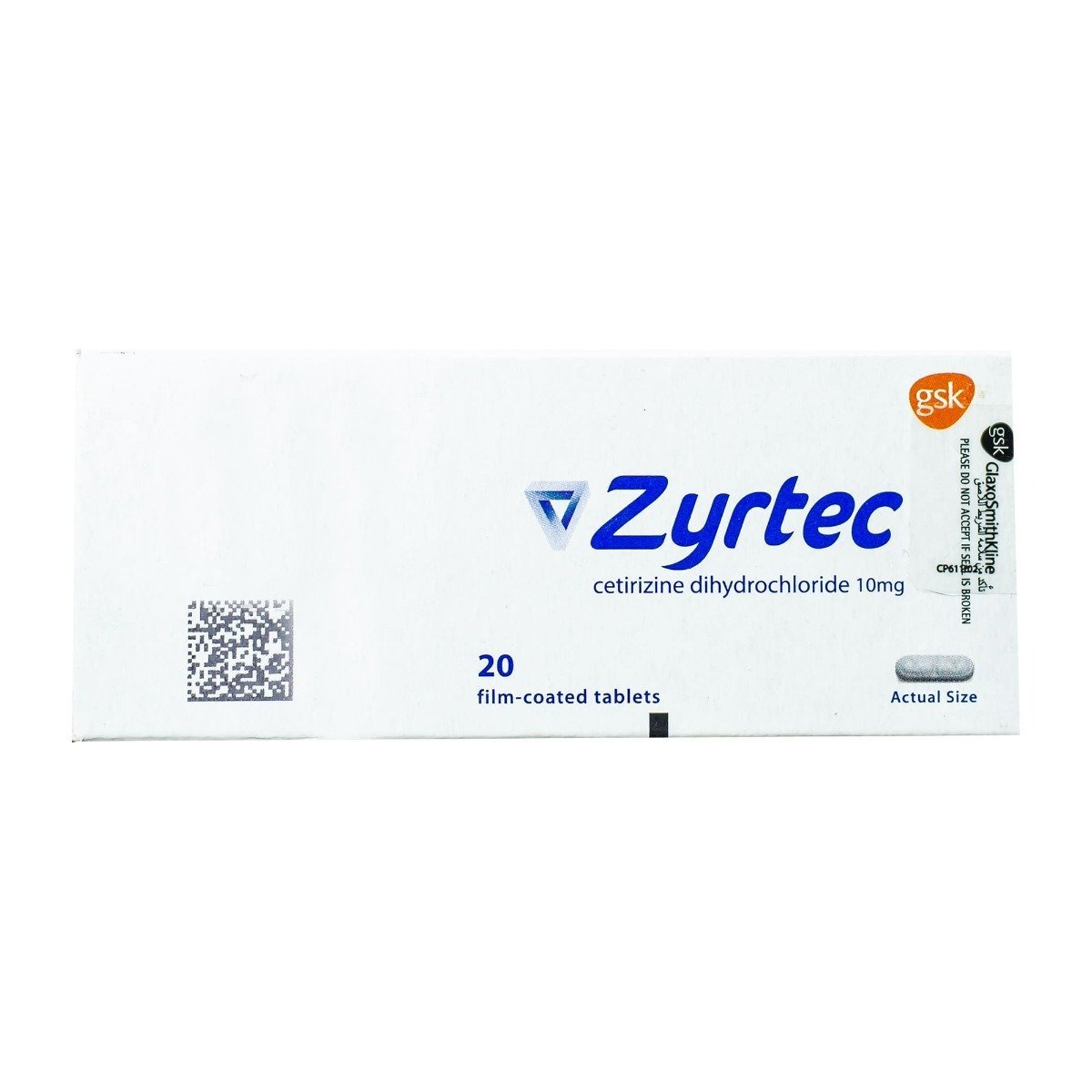 Zyrtec 10 mg - 20 Tablets - Bloom Pharmacy
